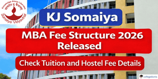 KJ Somaiya MBA Fee Structure 2026 Released; Check Tuition and Hostel Fee Details